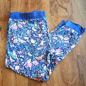 Little Sleepies women drawstring pajama pants in woodland magic xxl